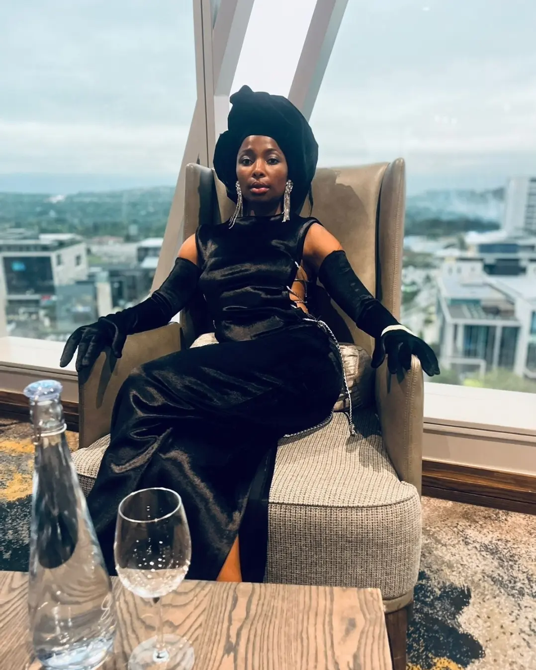 Haute Velvet High-Rise Editorial
