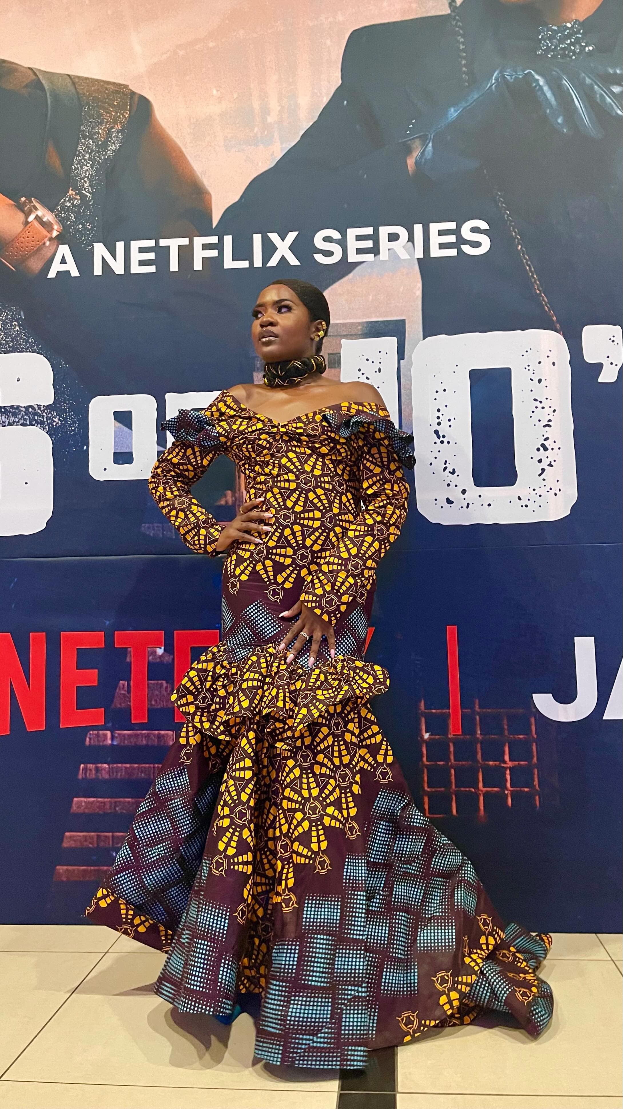 Ankara Royalty Mermaid Gown