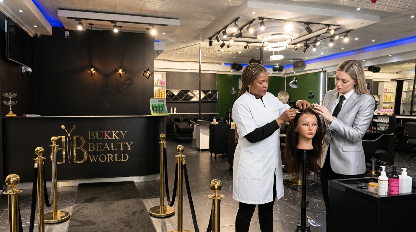 Hair Styling & Wig Installation Masterclass at Bukky Beauty Academy