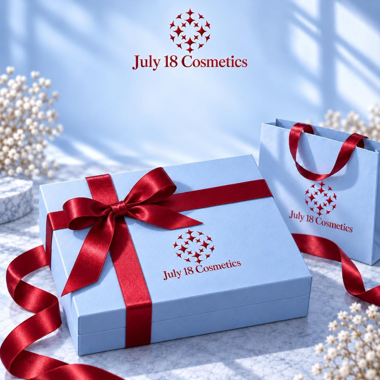 July 18 Cosmetics luxury gift packaging